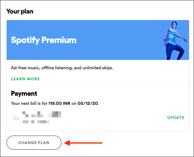how to end spotify subscription