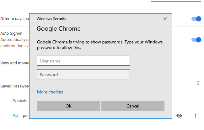 google chrome saved passwords file location windows