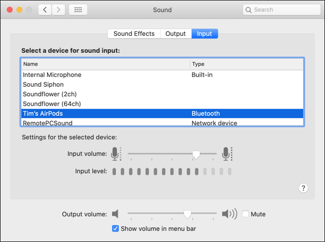 mac not detecting microphone