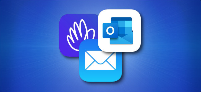 Three iPhone and iPad Email App Icons