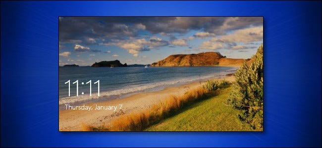 How to Change Your Windows 10 Lock Screen Background